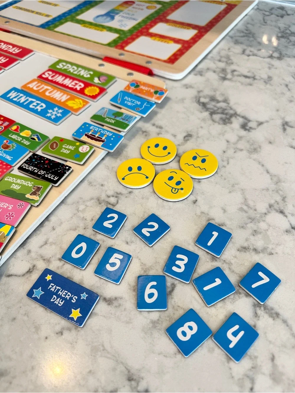Melissa & Doug Magnetic Daily Calendar Board